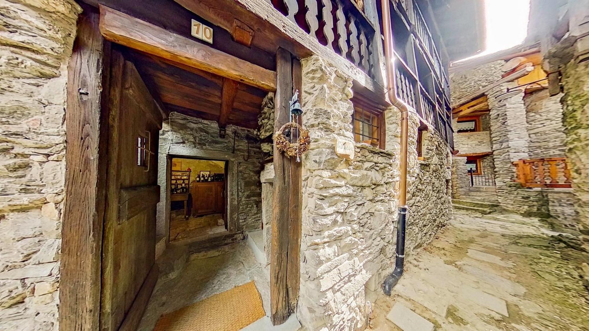 Villa Ca' Scocc, Antica Casa Di Montagna In Valsesia Mollia Exterior foto