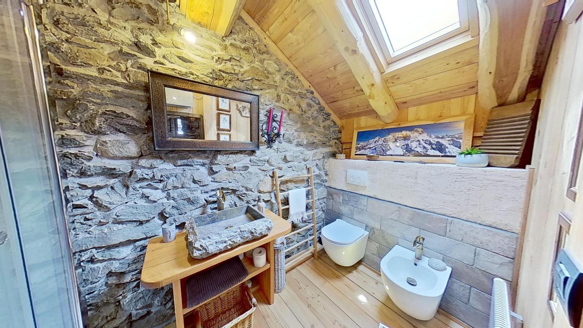 Villa Ca' Scocc, Antica Casa Di Montagna In Valsesia Mollia Exterior foto
