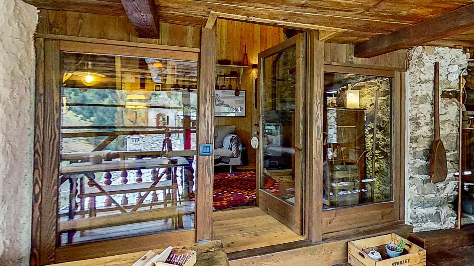 Villa Ca' Scocc, Antica Casa Di Montagna In Valsesia Mollia Exterior foto