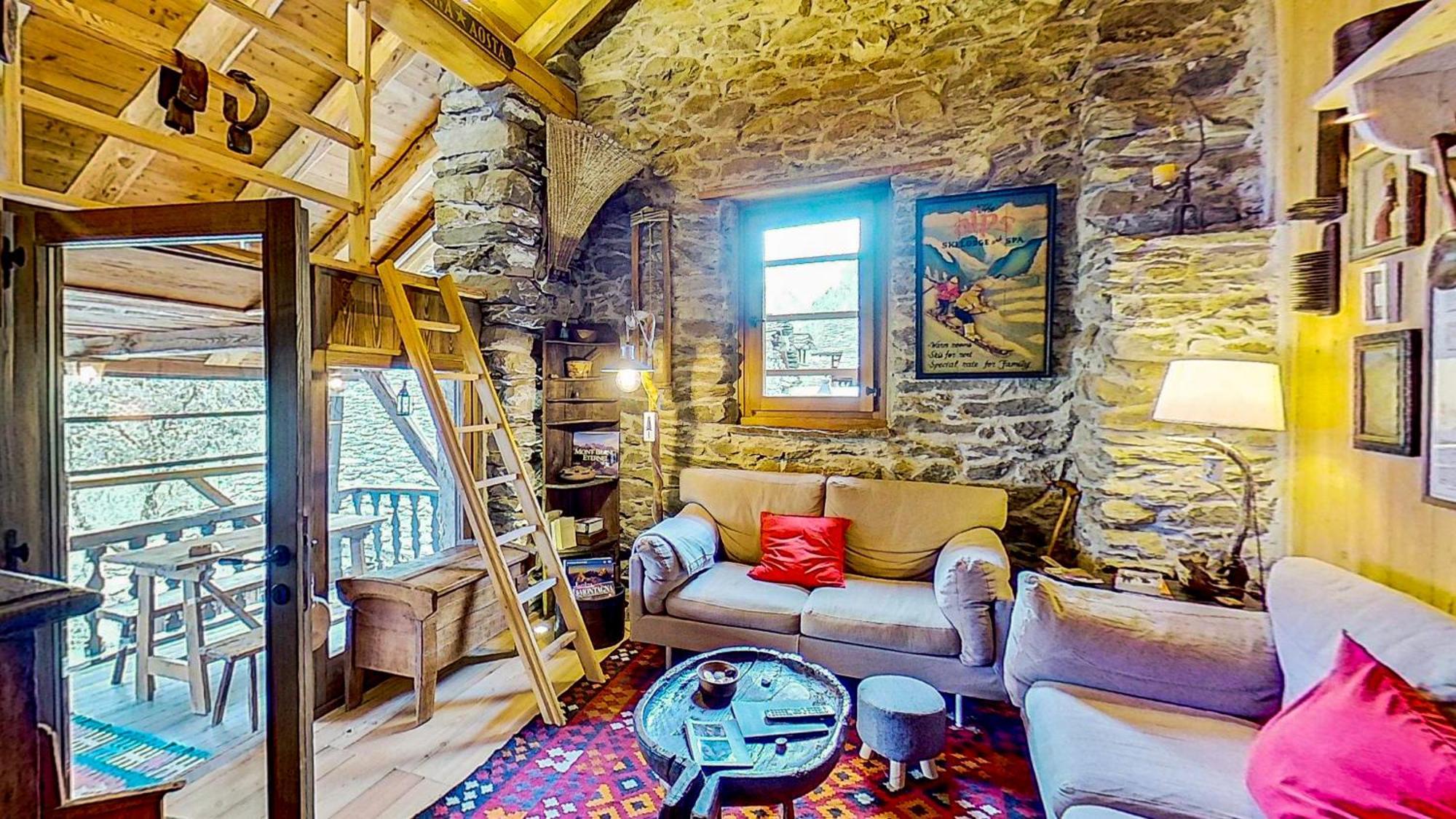 Villa Ca' Scocc, Antica Casa Di Montagna In Valsesia Mollia Exterior foto